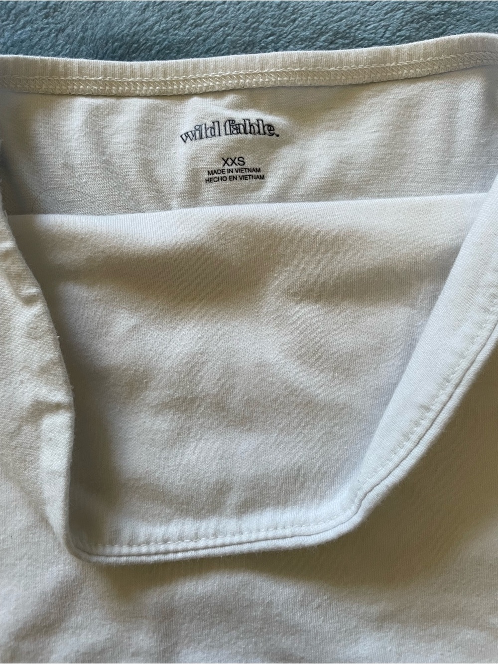 Wild Fable White Tube Top - Picture 2 of 2